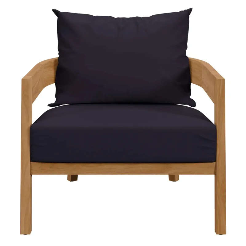 Brisbane 3-Piece Teak Wood Outdoor Patio Outdoor Patio Set