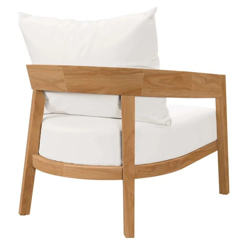 Brisbane 6-Piece Teak Wood Outdoor Patio Outdoor Patio Set