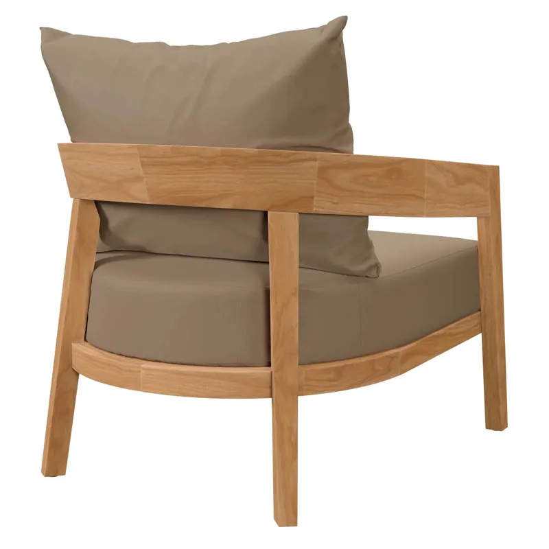 Brisbane 3-Piece Teak Wood Outdoor Patio Outdoor Patio Set