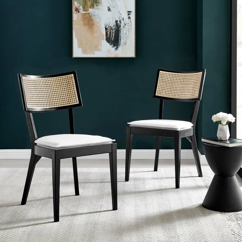 Caledonia Wood Dining Chair Set of 2
