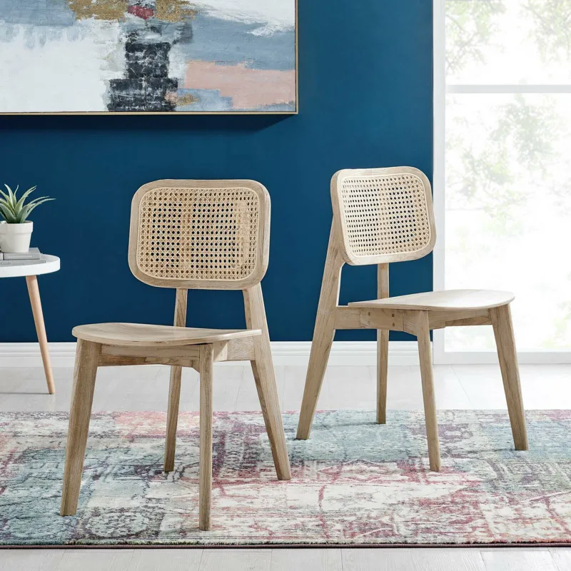 Habitat Wood Dining Side Chair Set of 2