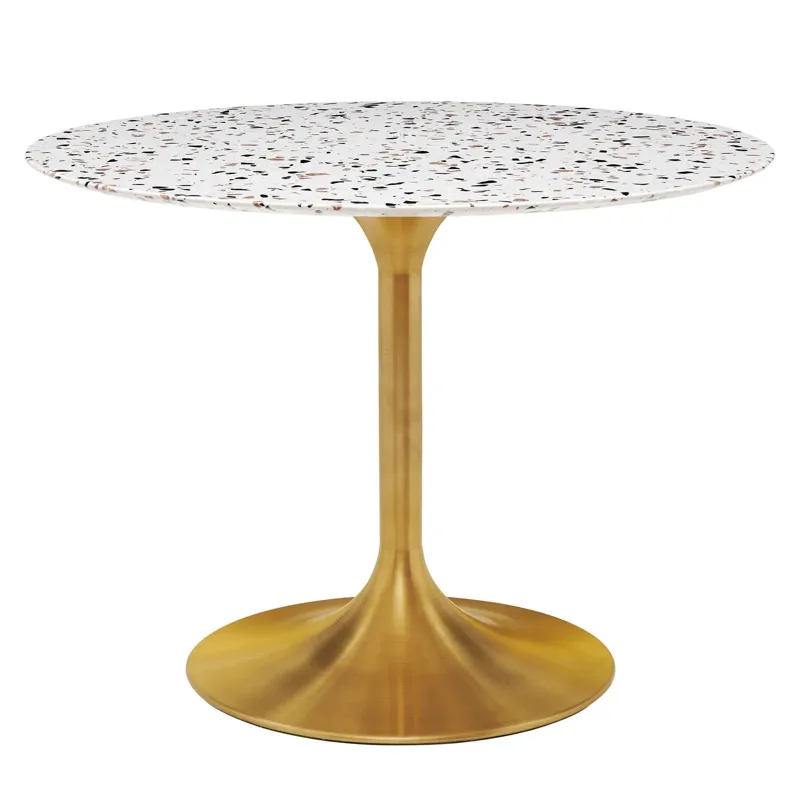 Lippa 40" Round Terrazzo Dining Table