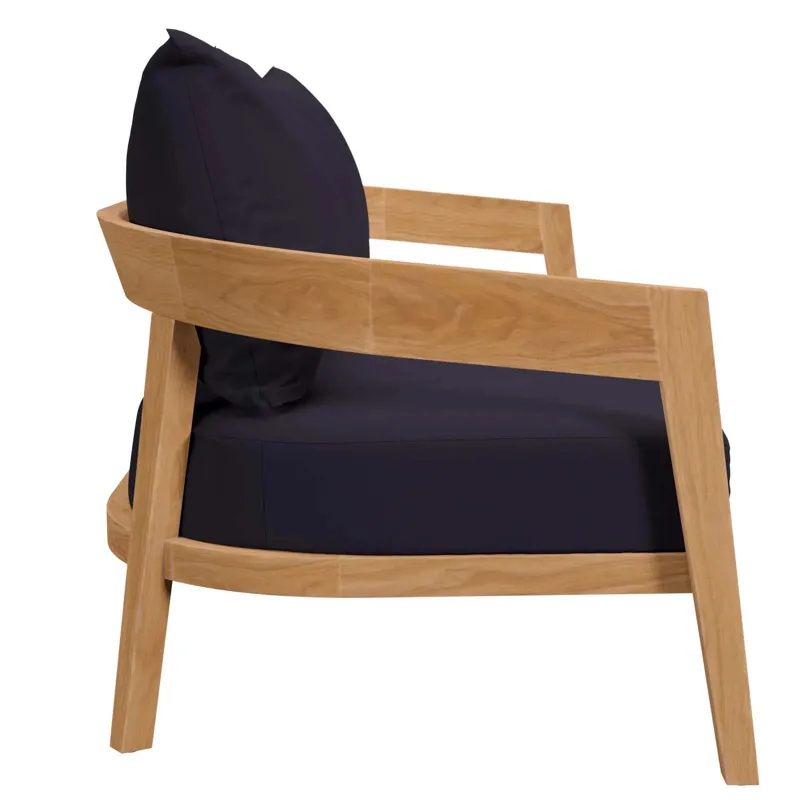 Brisbane 3-Piece Teak Wood Outdoor Patio Outdoor Patio Set