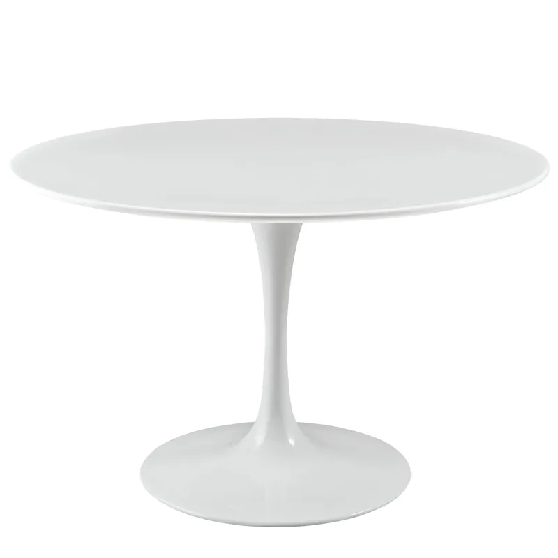 Lippa 47" Round Wood Top Dining Table
