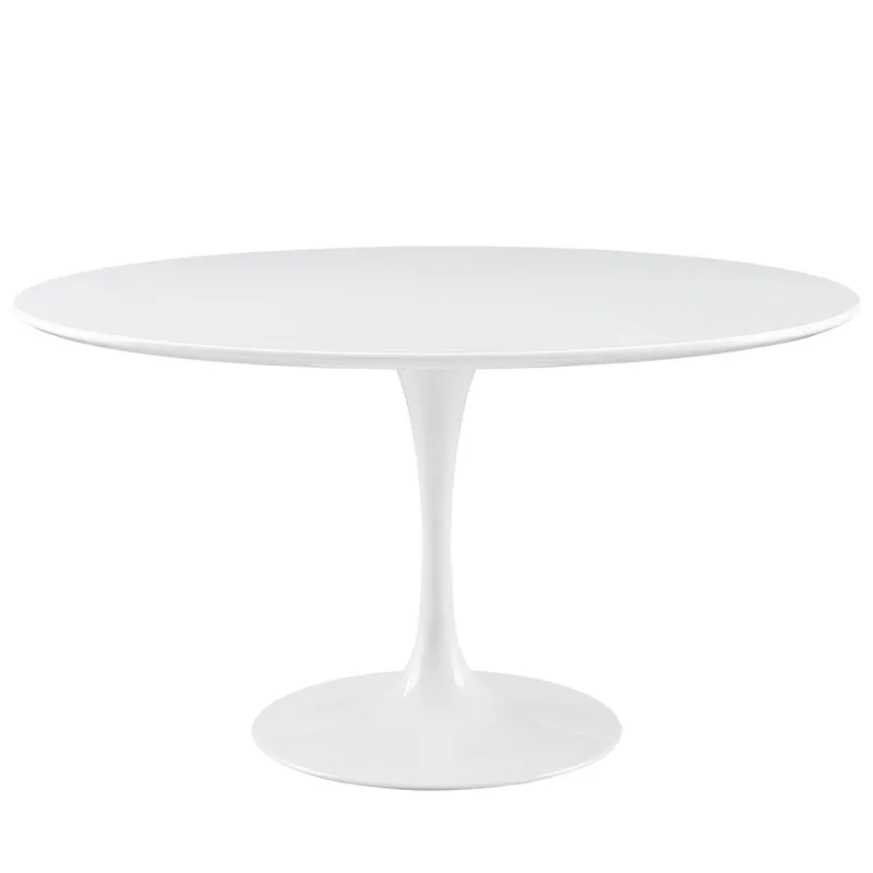 Lippa 54" Round Wood Top Dining Table