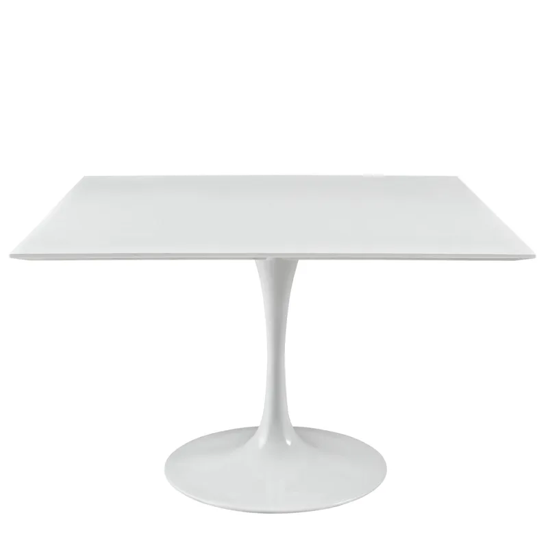 Lippa 47" Square Wood Top Dining Table