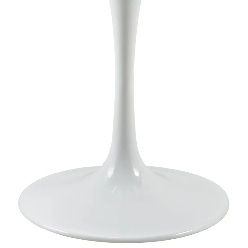 Lippa 28" Round Artificial Marble Dining Table