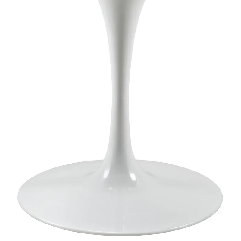 Lippa 40" Round Artificial Marble Dining Table