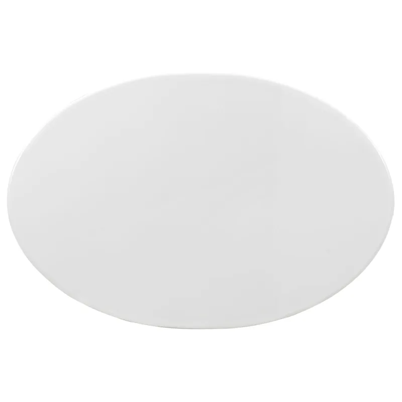 Lippa 42" Oval-Shaped Wood Top Coffee Table