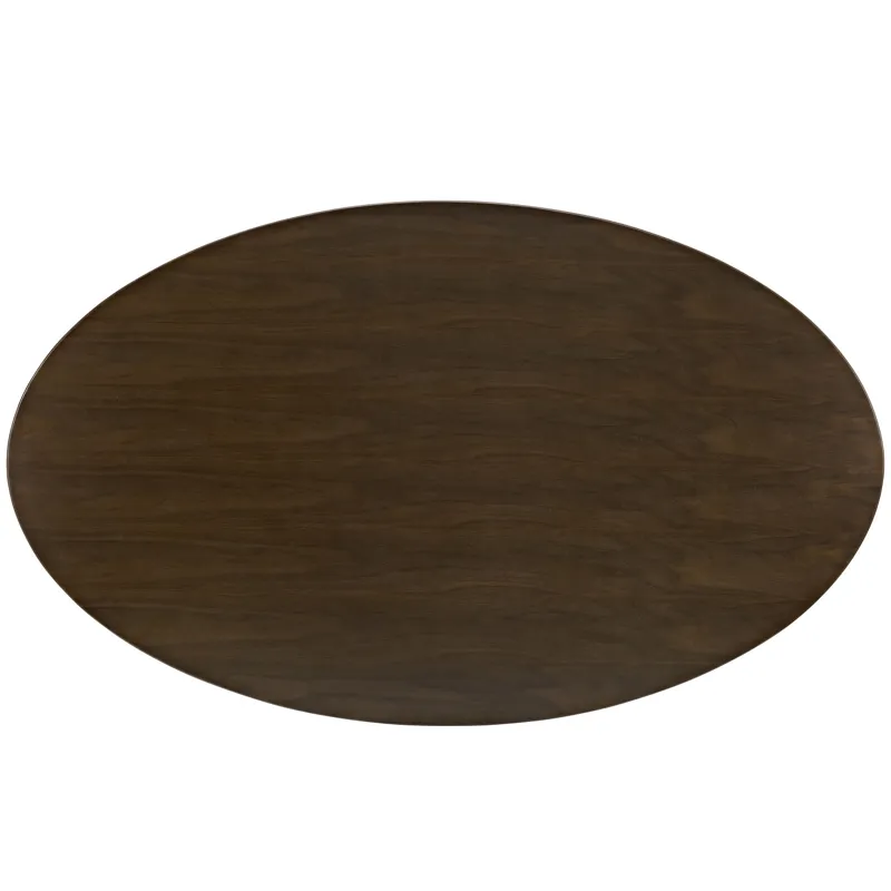 Lippa 78" Oval Wood Dining Table