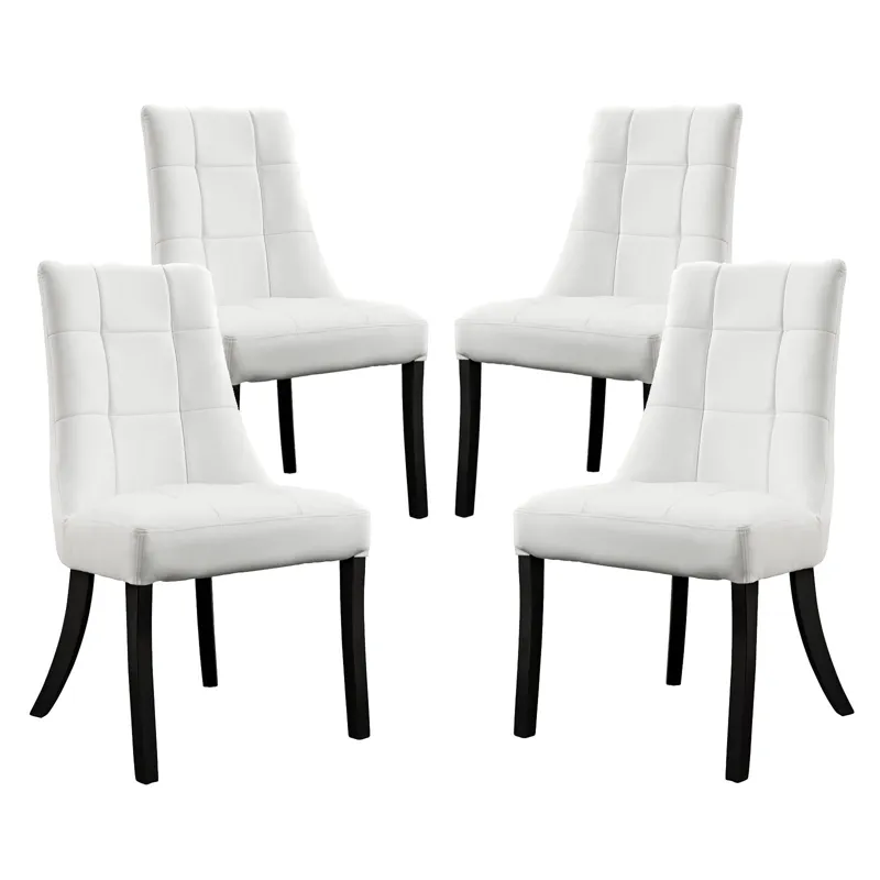 Noblesse Dining Chair Vinyl Set of 4