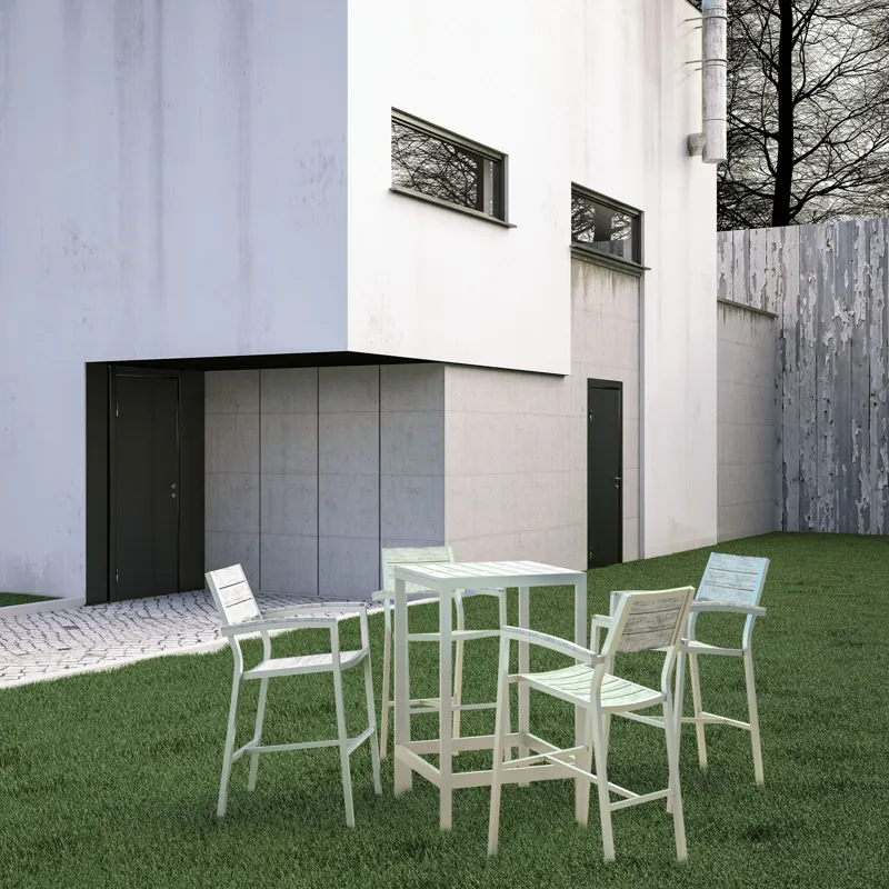 Maine 5 Piece Outdoor Patio Bar Set