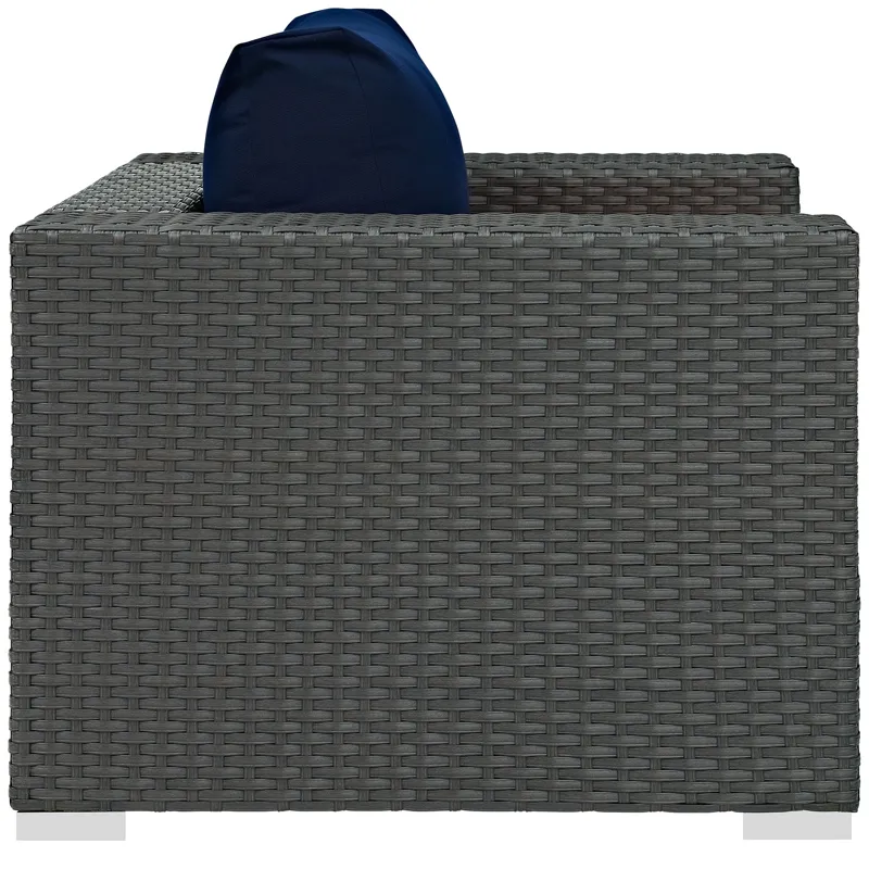 Sojourn Outdoor Patio Sunbrella Armchair