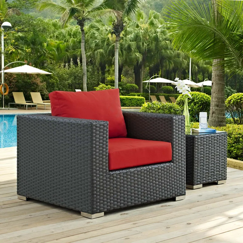 Sojourn Outdoor Patio Sunbrella Armchair