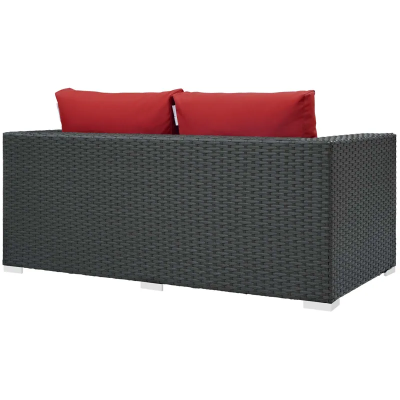 Sojourn Outdoor Patio Sunbrella Loveseat