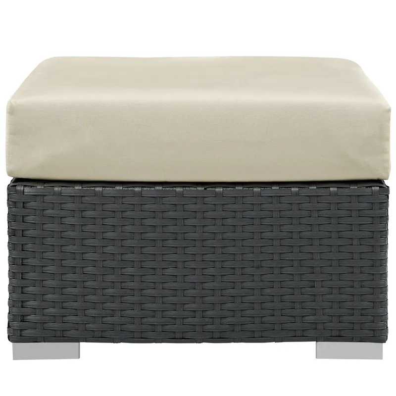 Sojourn Outdoor Patio Sunbrella Ottoman