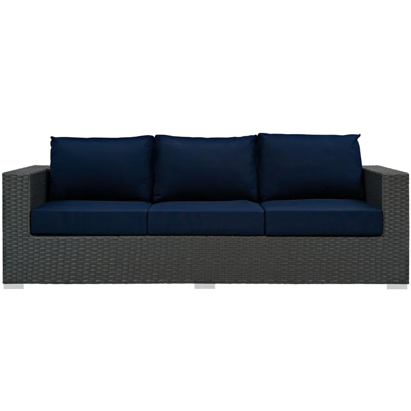 Sojourn Outdoor Patio Sunbrella Sofa