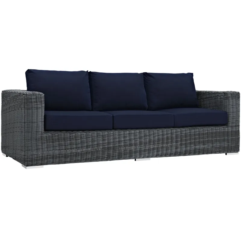 Summon Outdoor Patio Sunbrella Sofa