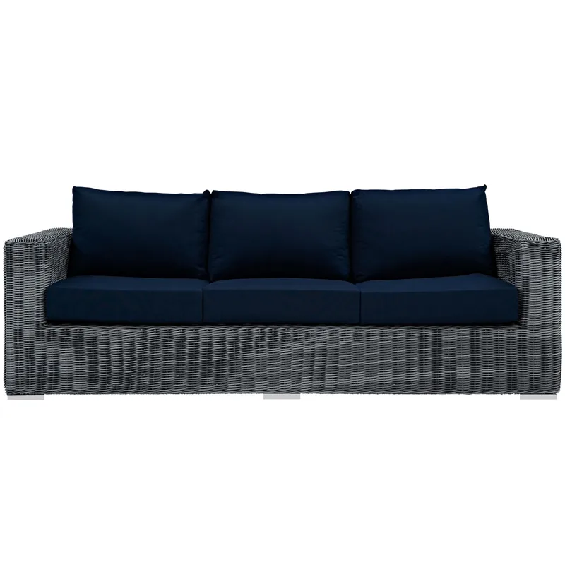 Summon Outdoor Patio Sunbrella Sofa