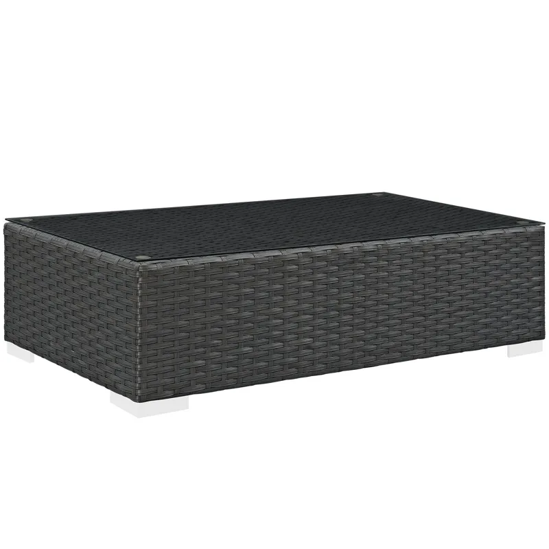 Sojourn 3 Piece Outdoor Patio Sunbrella Sectional Set
