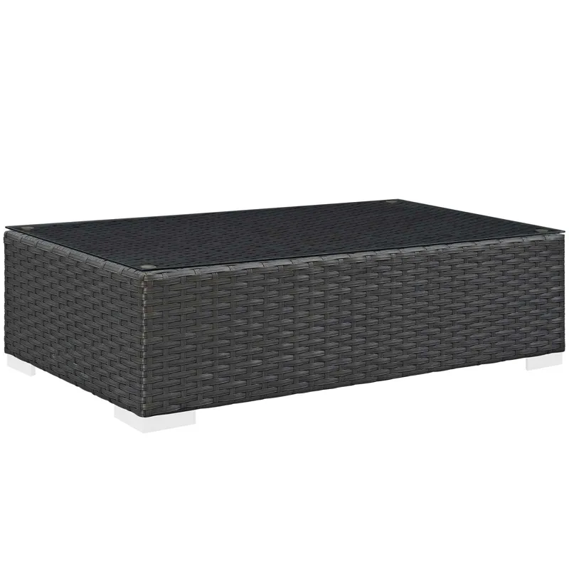 Sojourn 5 Piece Outdoor Patio Sunbrella Sectional Set