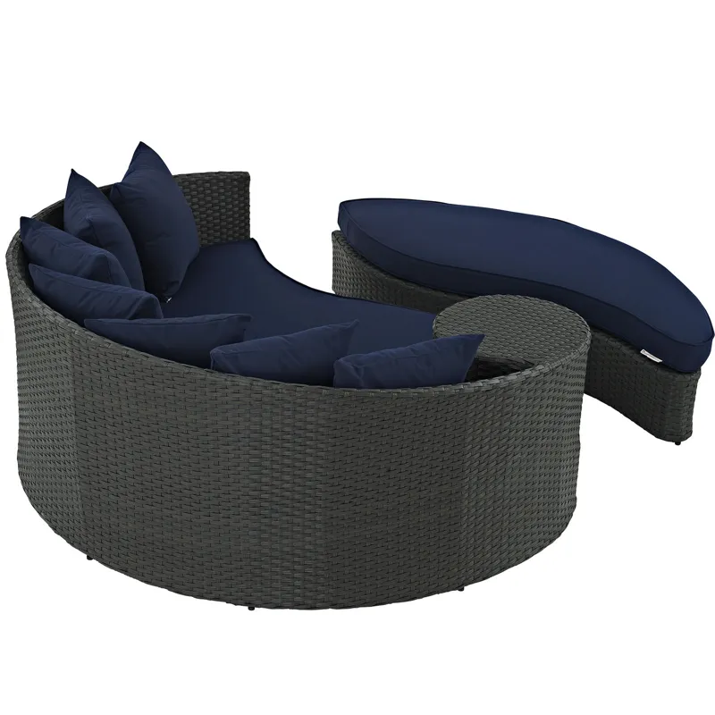 Sojourn Outdoor Patio Sunbrella Daybed