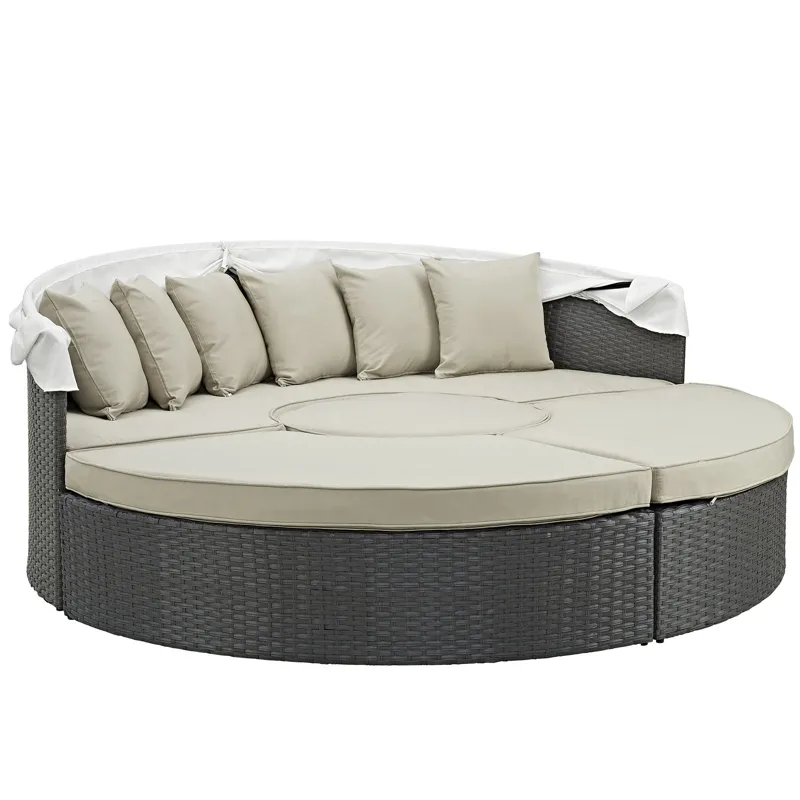 Sojourn Outdoor Patio Sunbrella Daybed