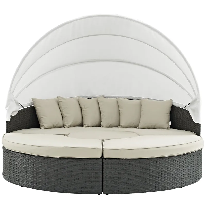 Sojourn Outdoor Patio Sunbrella Daybed