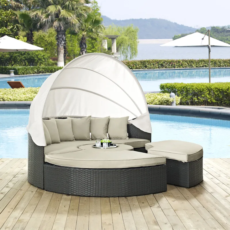Sojourn Outdoor Patio Sunbrella Daybed