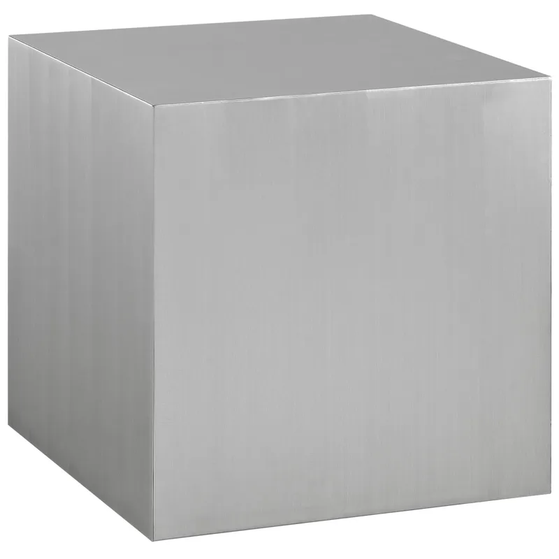 Cast Stainless Steel Side Table