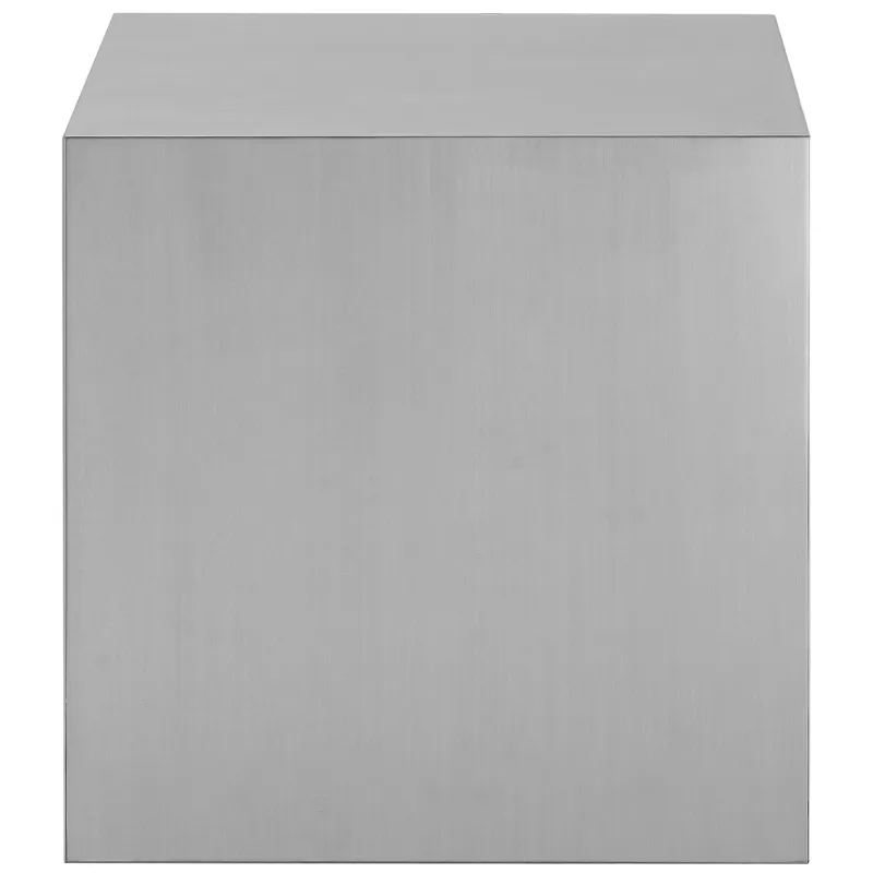 Cast Stainless Steel Side Table