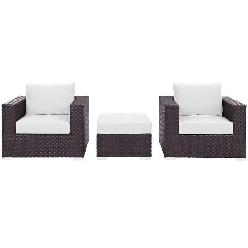 Convene 3 Piece Outdoor Patio Sofa Set