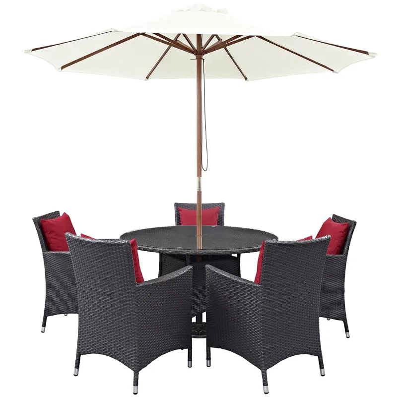 Convene 7 Piece Outdoor Patio Dining Set