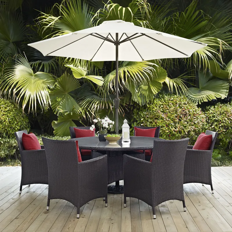 Convene 8 Piece Outdoor Patio Dining Set