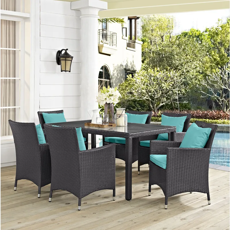 Convene 7 Piece Outdoor Patio Dining Set
