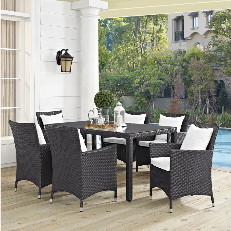 Convene 7 Piece Outdoor Patio Dining Set