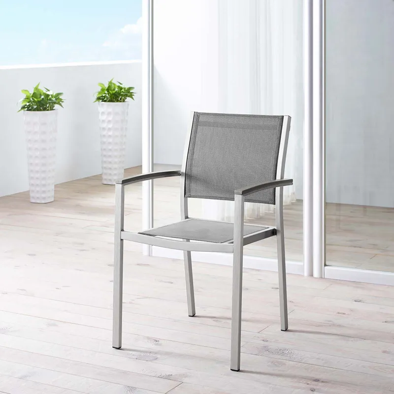 Shore Outdoor Patio Aluminum Dining Chair