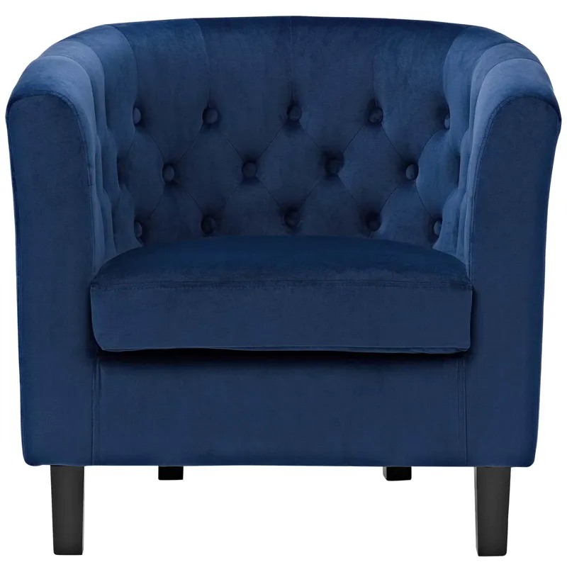 Prospect Performance Velvet Armchair
