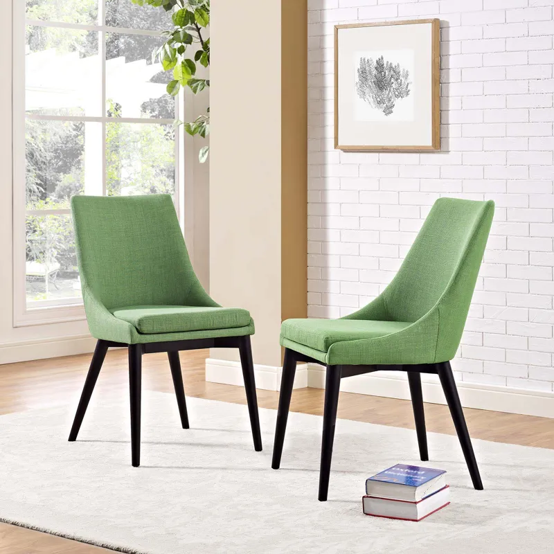 Viscount Dining Side Chair Fabric Set of 2