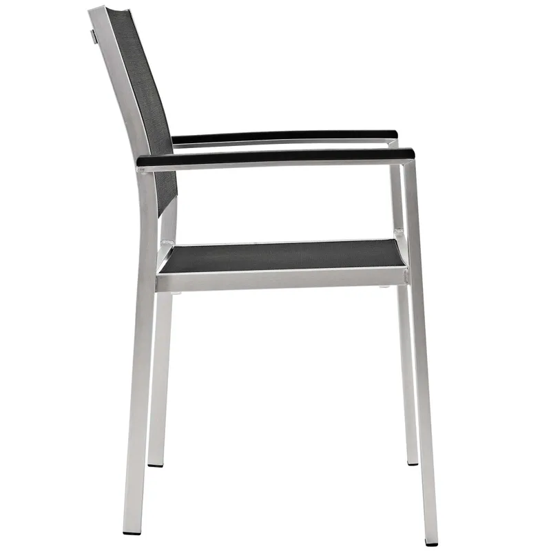 Shore 5 Piece Outdoor Patio Aluminum Outdoor Dining Set