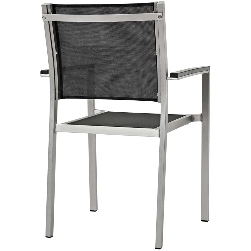 Shore 5 Piece Outdoor Patio Aluminum Outdoor Dining Set