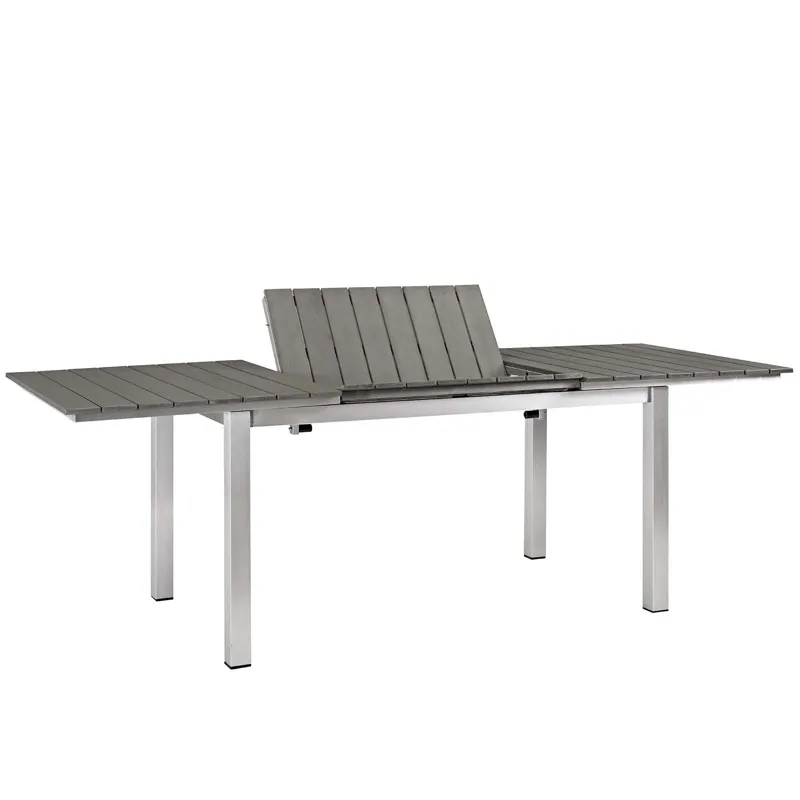 Shore 7 Piece Outdoor Patio Aluminum Outdoor Dining Set