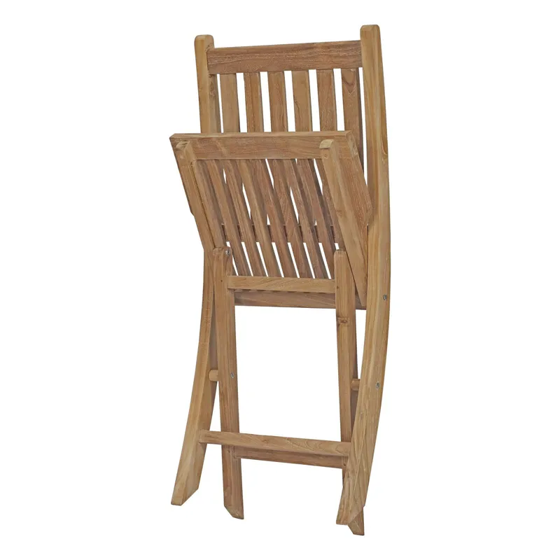 Marina 9 Piece Outdoor Patio Teak Outdoor Dining Set