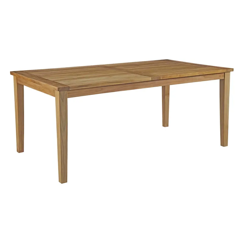 Marina 7 Piece Outdoor Patio Teak Outdoor Dining Set