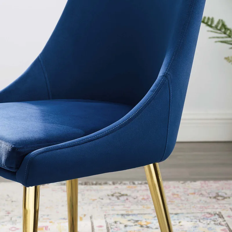 Viscount Modern Accent Performance Velvet Dining Chair