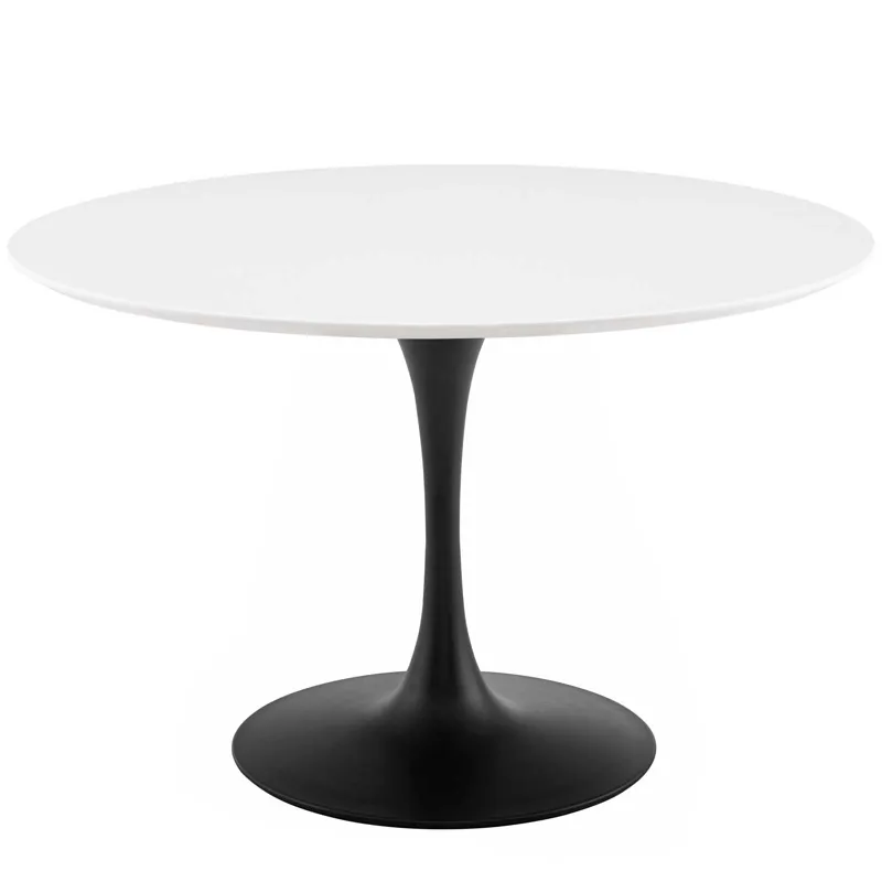Lippa 47" Round Wood Dining Table