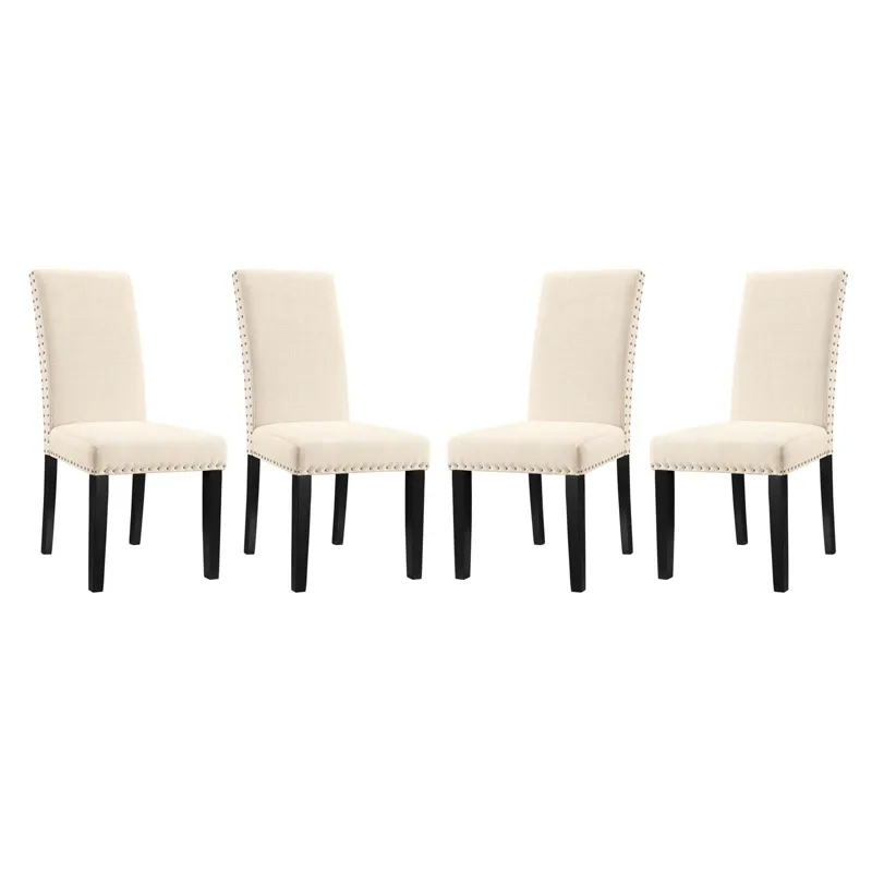 Parcel Dining Side Chair Fabric Set of 4
