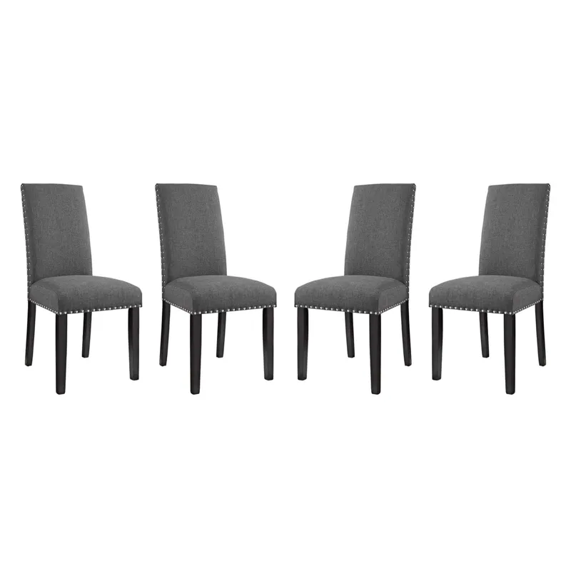 Parcel Dining Side Chair Fabric Set of 4