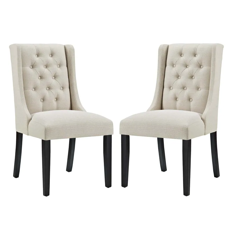 Baronet Dining Chair Fabric Set of 2