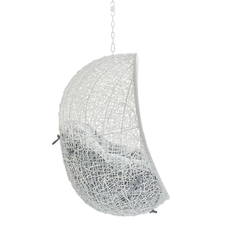 Hide Sunbrella Fabric Swing Outdoor Patio Lounge Chair Without Stand